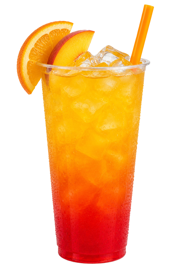 Tropical sunrise tea